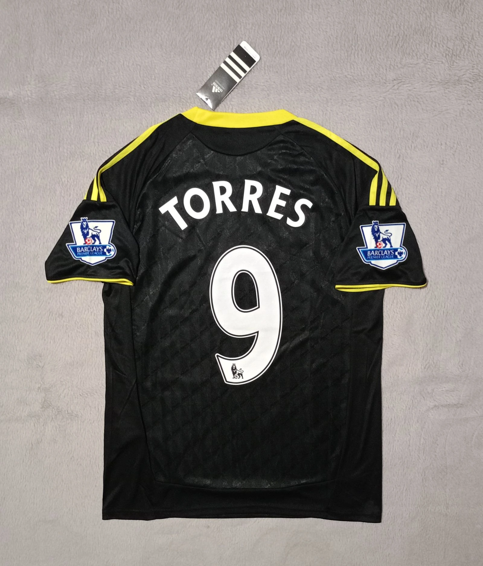 Camiseta futbol retro Liverpool 2010 / 2011 Torres (#9) tercera equipación